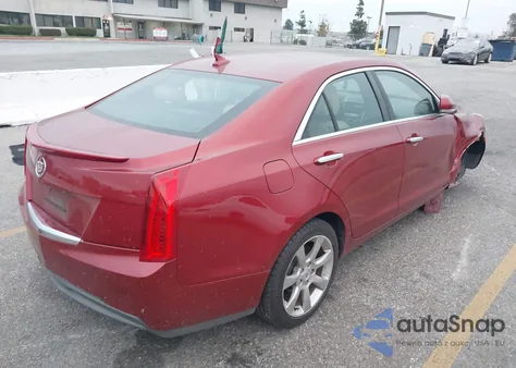 2014 Cadillac Ats Luxury from USA, damaged, VIN 1G6AB5RA7E0128785